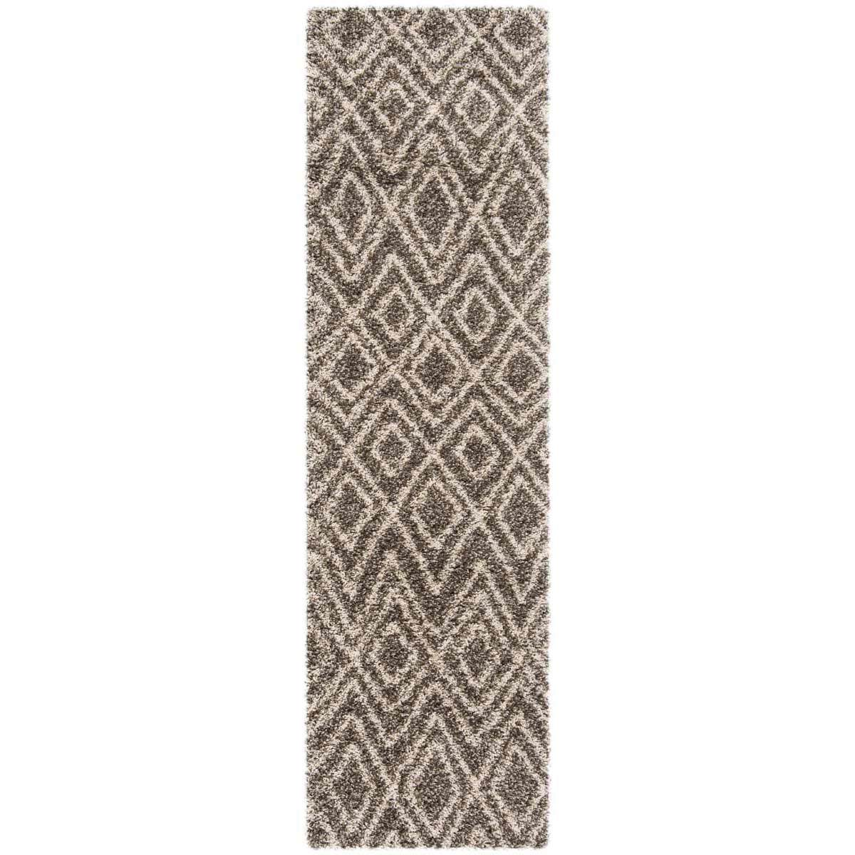 Safavieh Hudson Shag 332 Rug, SGH332 - Grey / Ivory