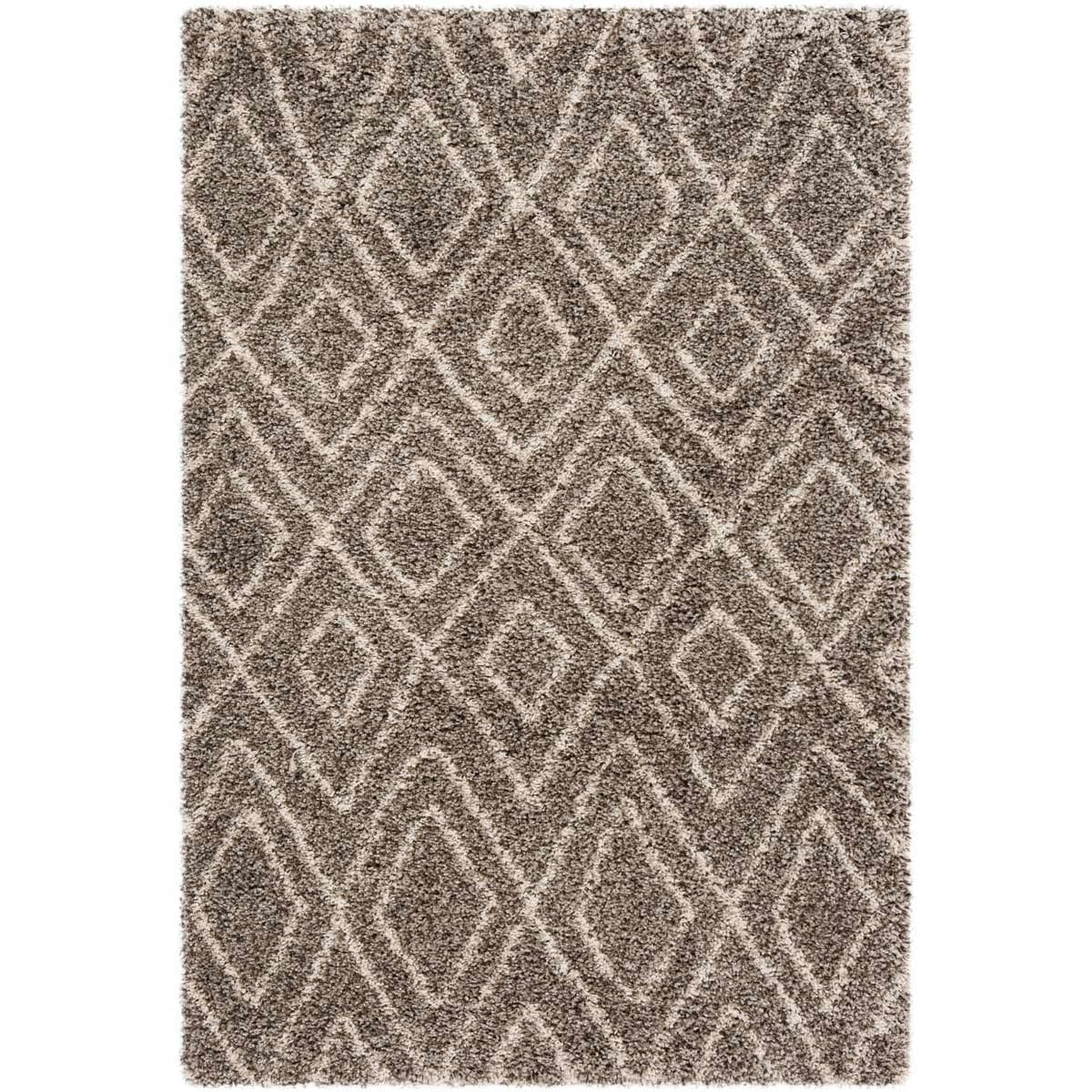 Safavieh Hudson Shag 332 Rug, SGH332 - Grey / Ivory