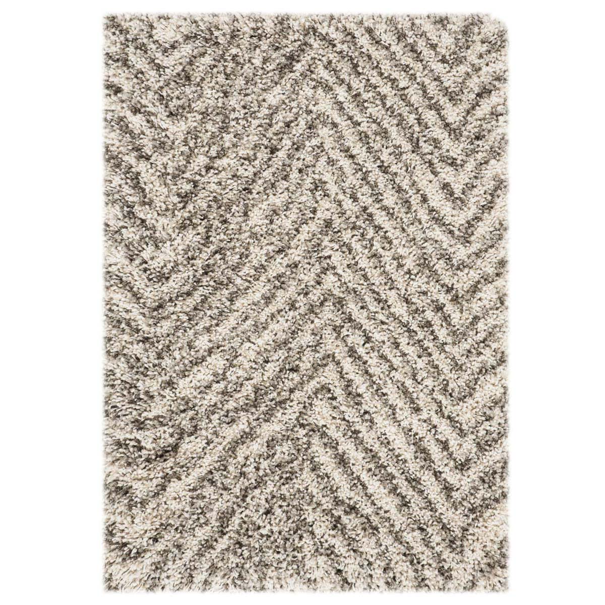 Safavieh Hudson Shag 375 Rug, SGH375 - Ivory / Grey