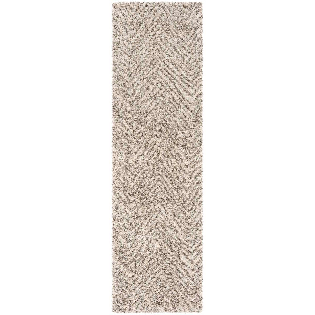 Safavieh Hudson Shag 375 Rug, SGH375 - Ivory / Grey