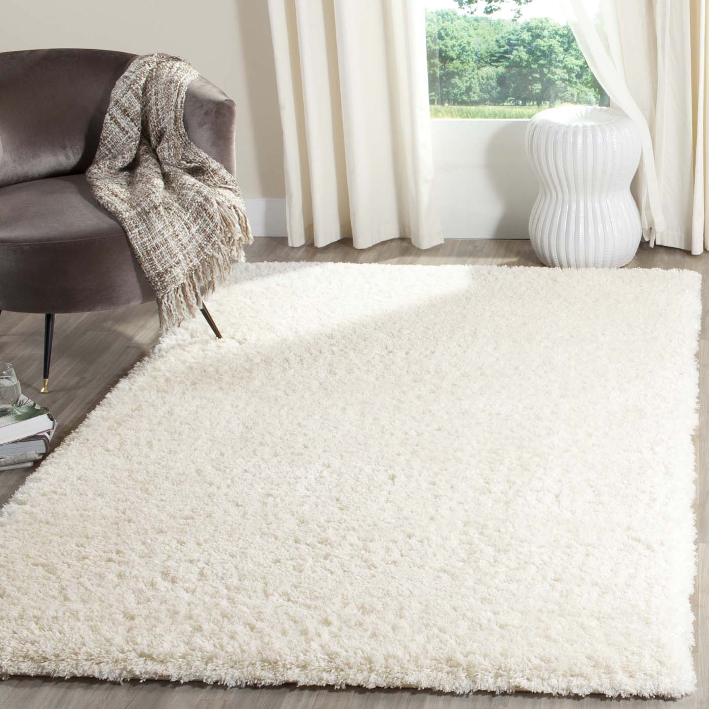 Safavieh Indie Shag 320 Rug, SGI320 - Creme