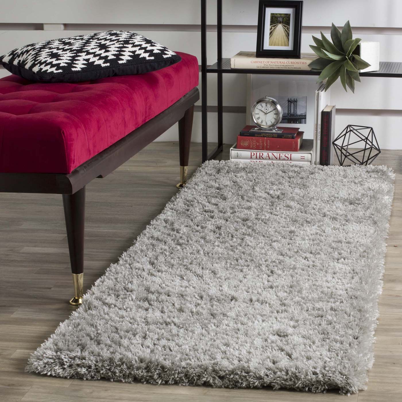 Safavieh Indie Shag 320 Rug, SGI320 - Grey