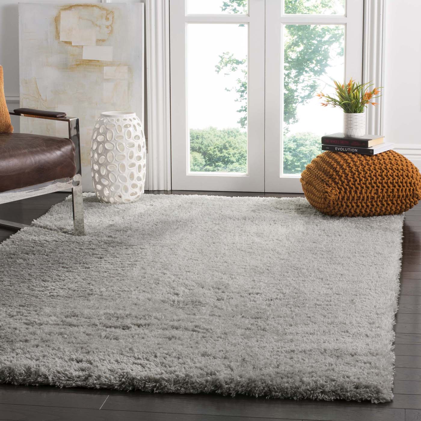 Safavieh Indie Shag 320 Rug, SGI320 - Grey