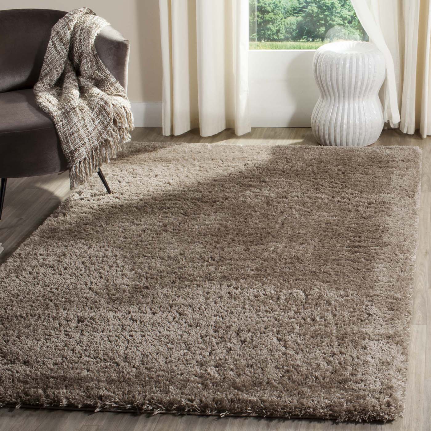 Safavieh Indie Shag 320 Rug, SGI320 - Mushroom