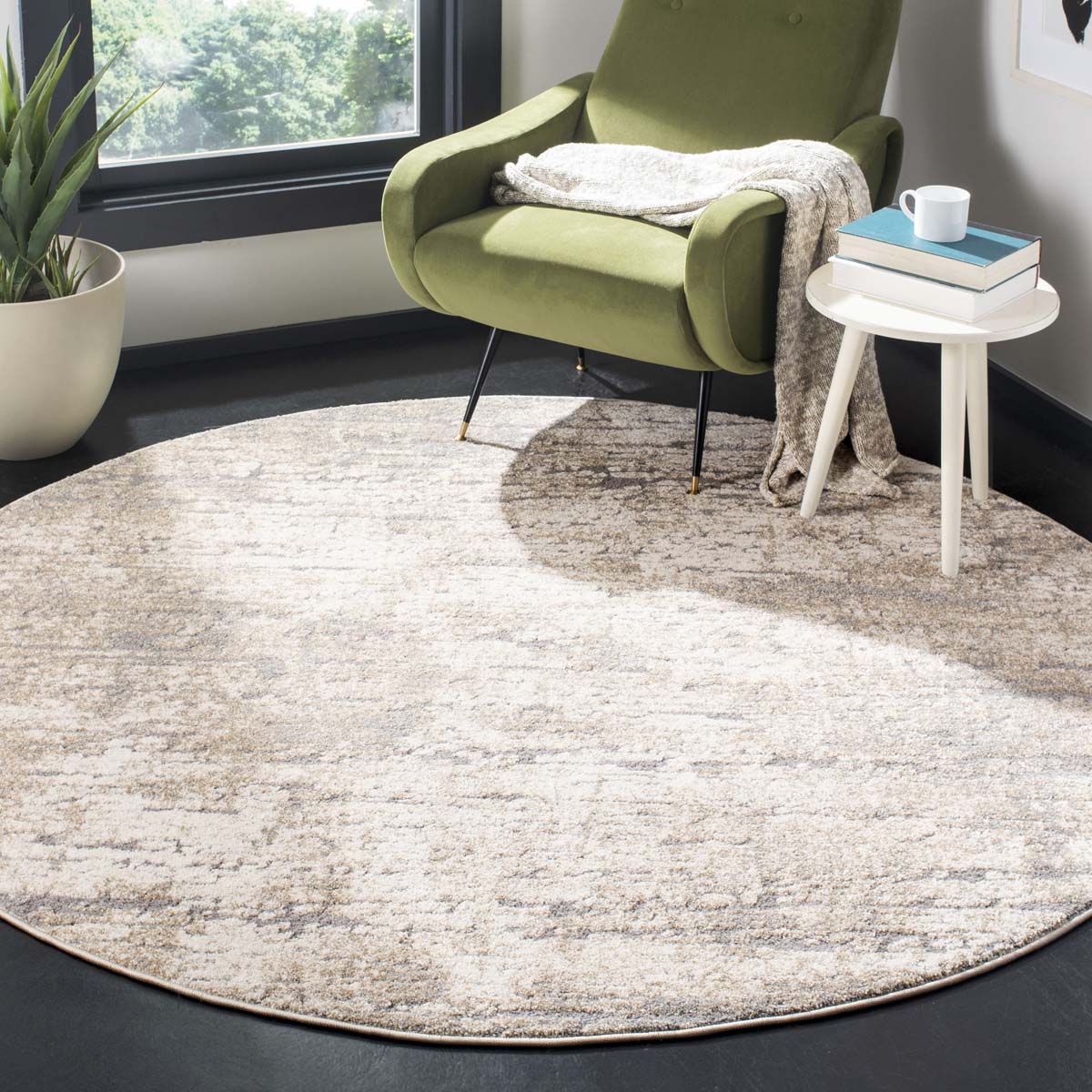 Safavieh Spirit 100 126 Rug, SPR126 - Taupe / Ivory