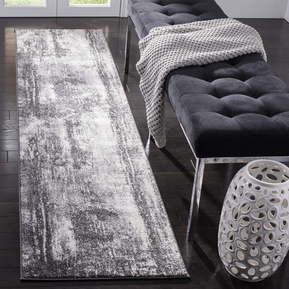 Safavieh Spirit 100 127 Rug, SPR127 - Dark Grey / Ivory