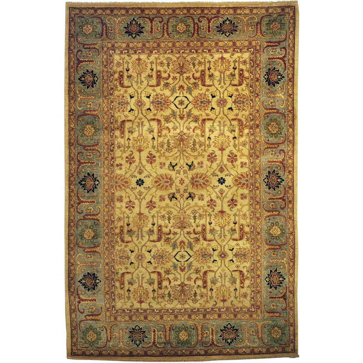 Safavieh Samarkand 07A Rug, SR807A - Ivory / Blue