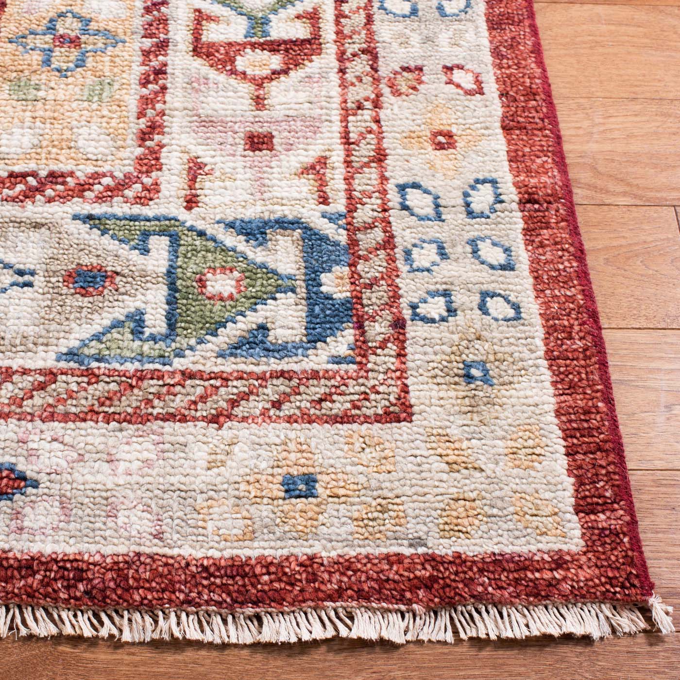 Safavieh Samarkand 103 Rug, SRK103 - Beige / Red