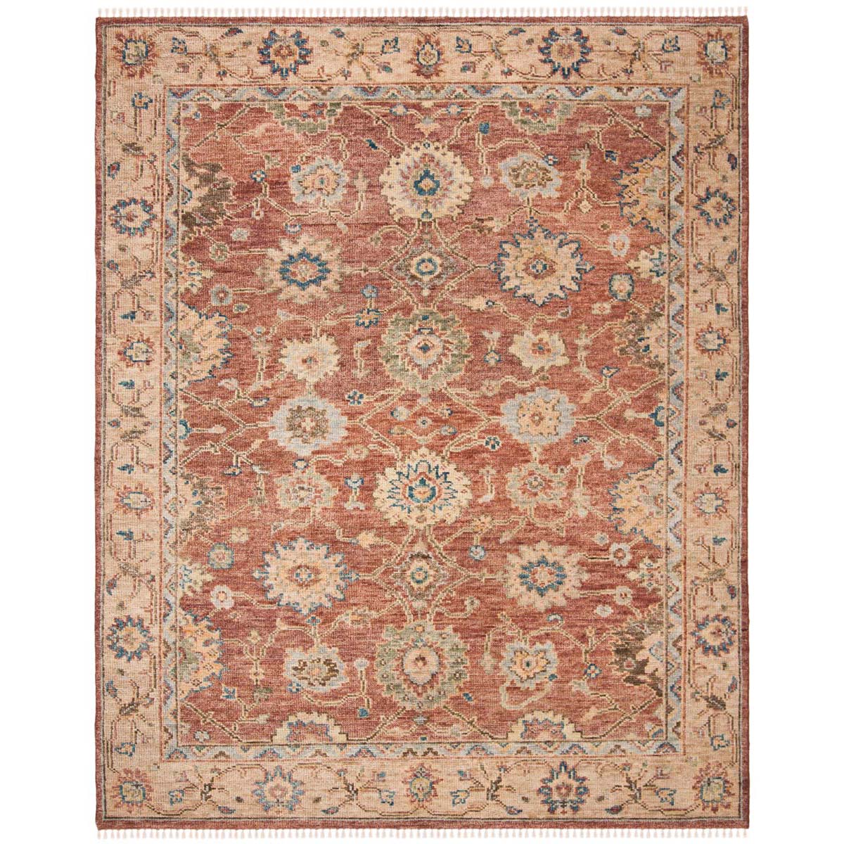 Safavieh Samarkand 100 111 Rug, SRK111 - Red / Beige