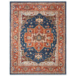 Safavieh Samarkand 100 114 Rug, SRK114 - Navy / Rust