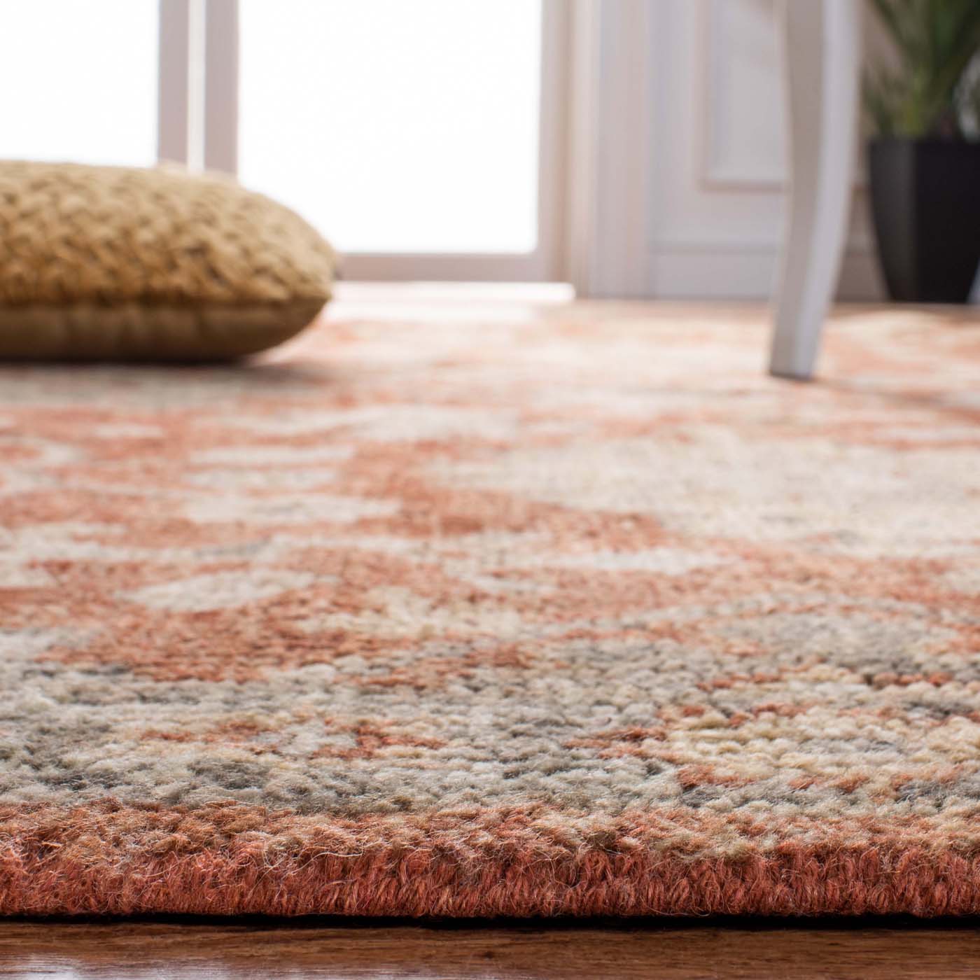 Safavieh Samarkand 115 Rug, SRK115 - Rust / Grey