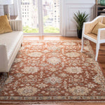 Safavieh Samarkand 115 Rug, SRK115 - Rust / Grey