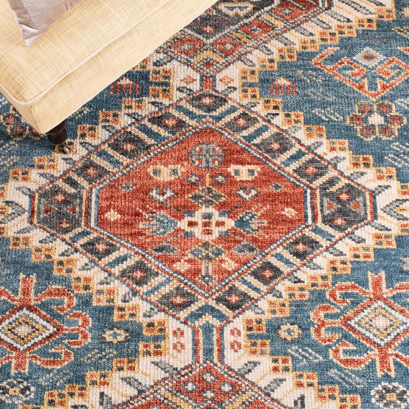 Safavieh Samarkand 118 Rug, SRK118 - Blue / Red