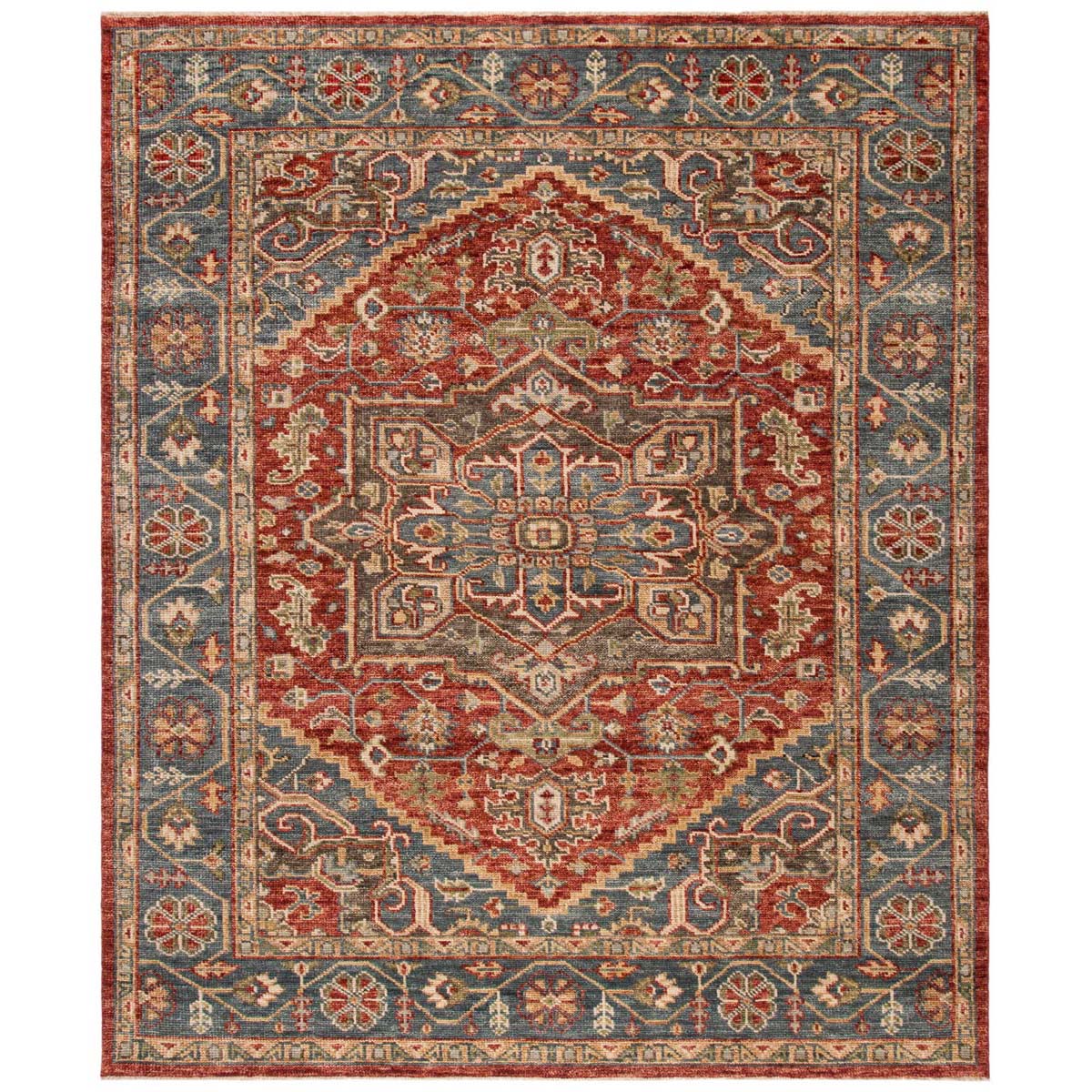 Safavieh Samarkand 100 121 Rug, SRK121 - Red / Blue