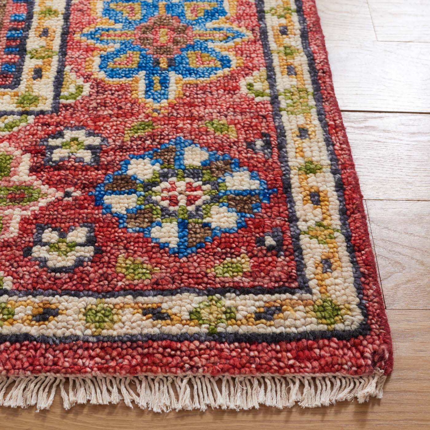 Safavieh Samarkand 124 Rug, SRK124 - Red / Green