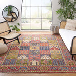 Safavieh Samarkand 124 Rug, SRK124 - Red / Green