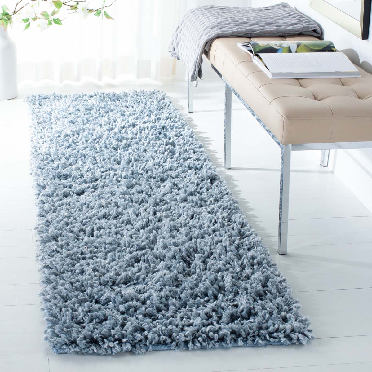 Safavieh Sheep Shag 212 Rug, SSG212 - Aqua