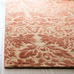 Safavieh Santa Fe 407 Rug, STF407 - Wicker / Rust