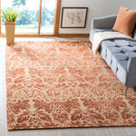 Safavieh Santa Fe 407 Rug, STF407 - Wicker / Rust