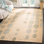 Safavieh Santa Fe 469 Rug, STF469 - Beige / Slate Grey