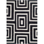 Safavieh Santa Fe 497 Rug, STF497 - Silver / Black