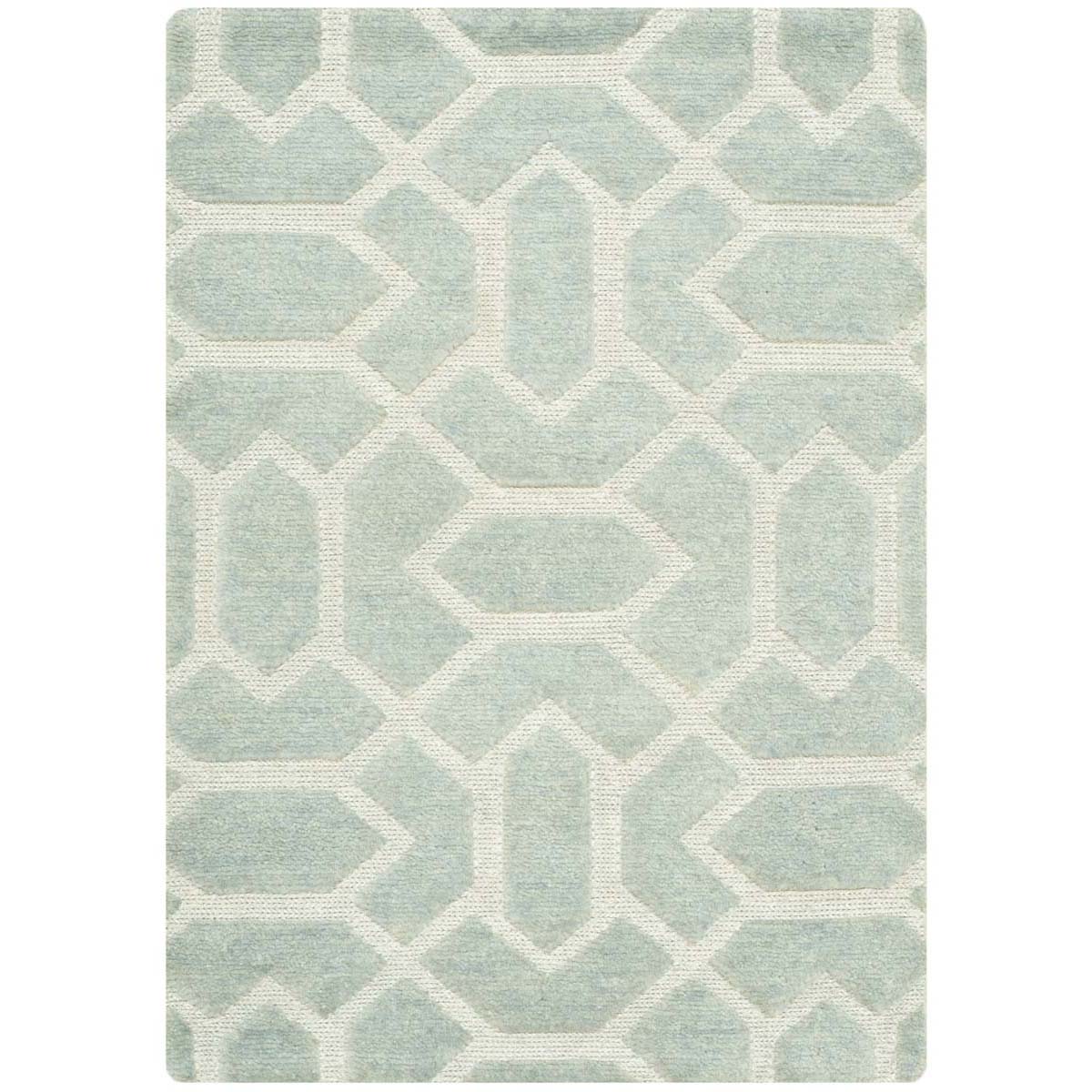 Safavieh Santa Fe 531 Rug, STF531 - Light Grey / Silver