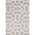 Safavieh Santa Fe 531 Rug, STF531 - Dark Grey / Silver