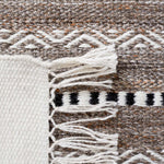 Safavieh Striped Kilim 101 Rug, STK101 - Black / Ivory