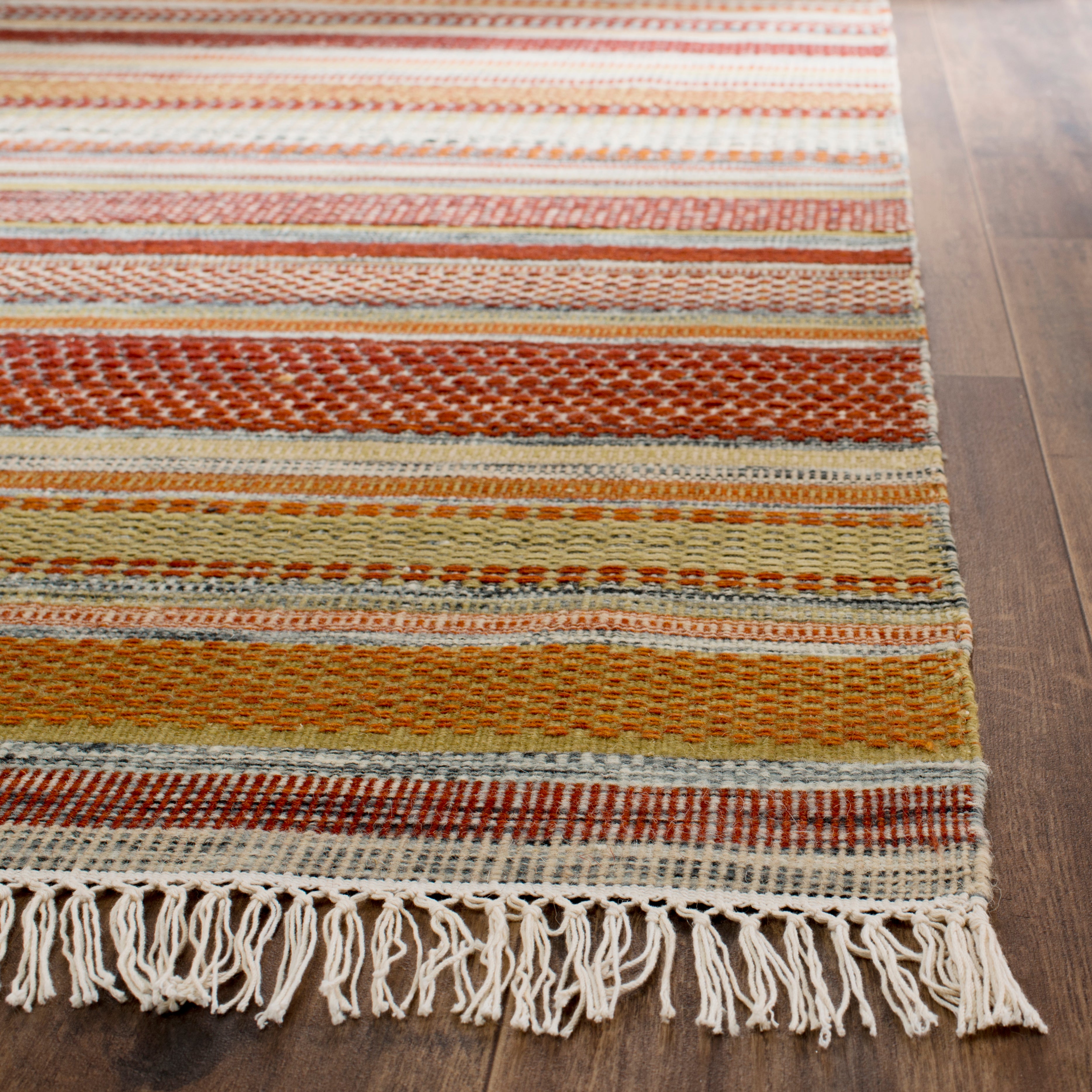 Safavieh Striped Kilim 311 Rug, STK311 - Beige