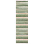 Safavieh Striped Kilim 312 Rug, STK312 - Green / Natural