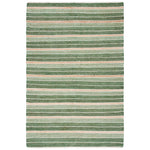 Safavieh Striped Kilim 312 Rug, STK312 - Green / Natural