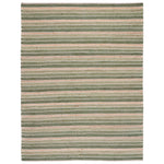 Safavieh Striped Kilim 312 Rug, STK312 - Green / Natural