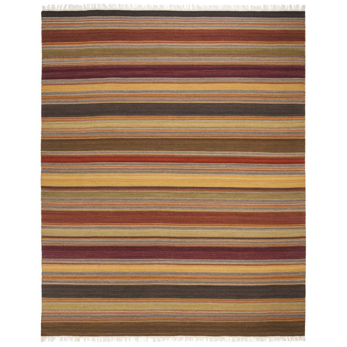 Safavieh Striped Kilim 315 Rug, STK315 - Gold