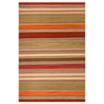 Safavieh Striped Kilim 317 Rug, STK317 - Green