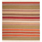 Safavieh Striped Kilim 317 Rug, STK317 - Green