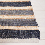 Safavieh Striped Kilim 318 Rug, STK318 - Charcoal / Ivory