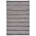 Safavieh Striped Kilim 318 Rug, STK318 - Charcoal / Ivory