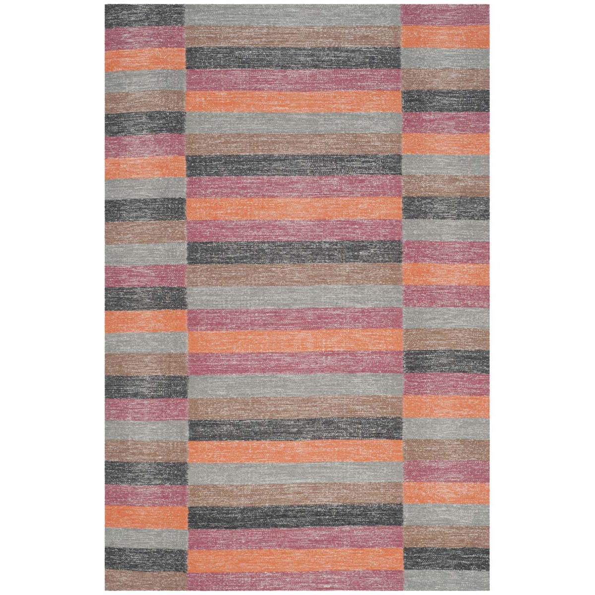 Safavieh Striped Kilim 411 Rug, STK411 - Rust