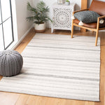 Safavieh Striped Kilim 501 Rug, STK501 - Ivory / Grey