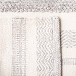 Safavieh Striped Kilim 501 Rug, STK501 - Ivory / Grey