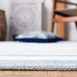 Safavieh Striped Kilim 504 Rug, STK504 - Ivory / Blue