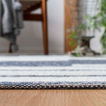 Safavieh Striped Kilim 514 Rug, STK514 - Navy / Ivory