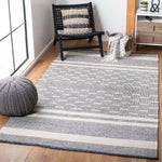 Safavieh Striped Kilim 515 Rug, STK515 - Navy / Ivory