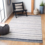 Safavieh Striped Kilim 517 Rug, STK517 - Ivory / Navy