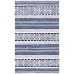 Safavieh Striped Kilim 522 Rug, STK522 - Navy / Ivory