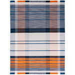 Safavieh Striped Kilim 702 Rug, STK702 - Orange / Blue