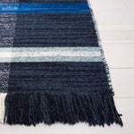 Safavieh Striped Kilim 703 Rug, STK703 - Navy / Charcoal