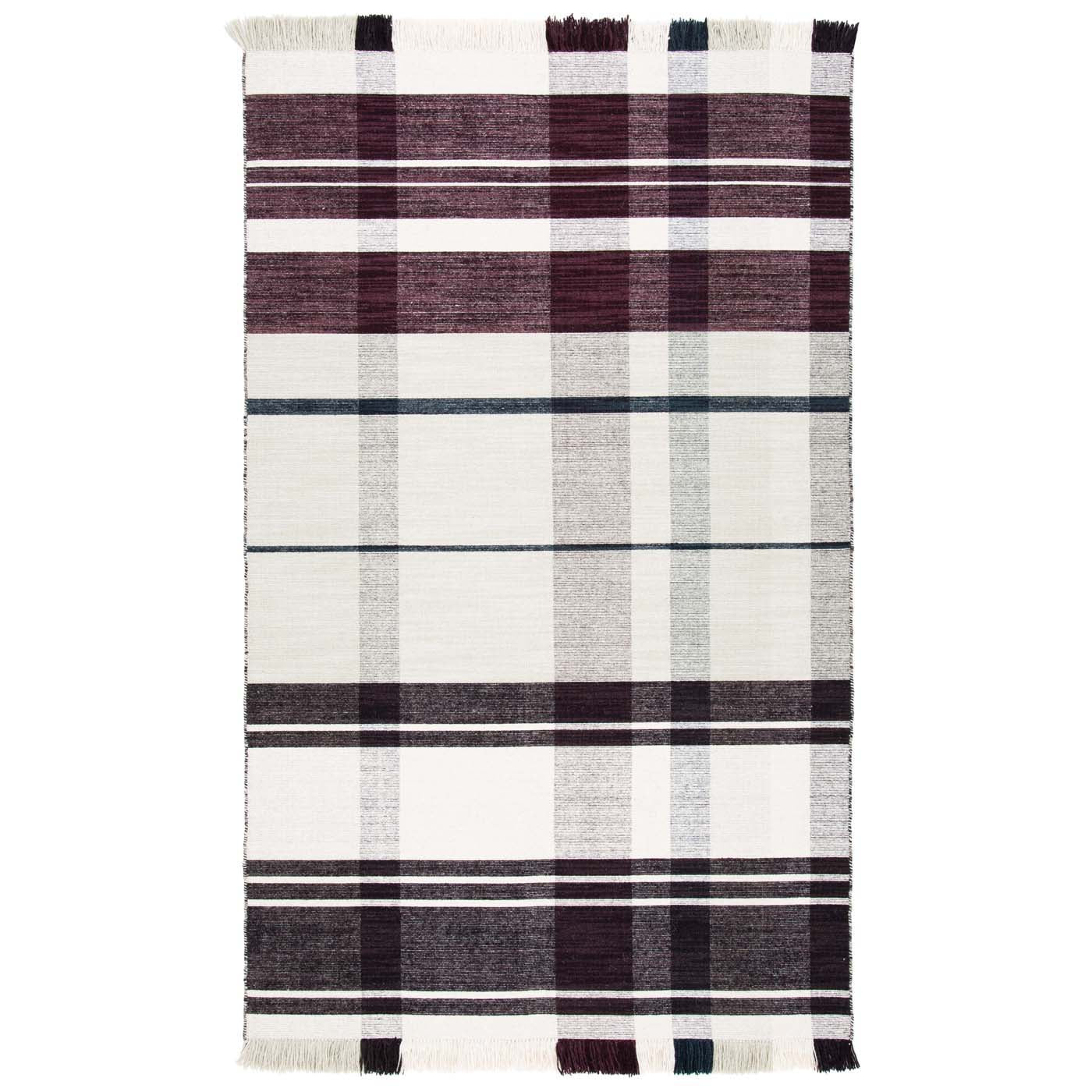 Safavieh Striped Kilim 705 Rug, STK705 - Ivory / Grey