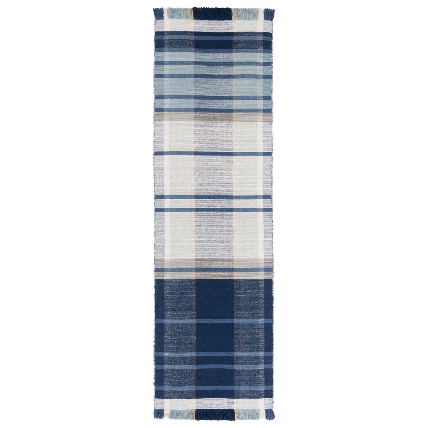 Safavieh Striped Kilim 707 Rug, STK707 - Blue / Beige