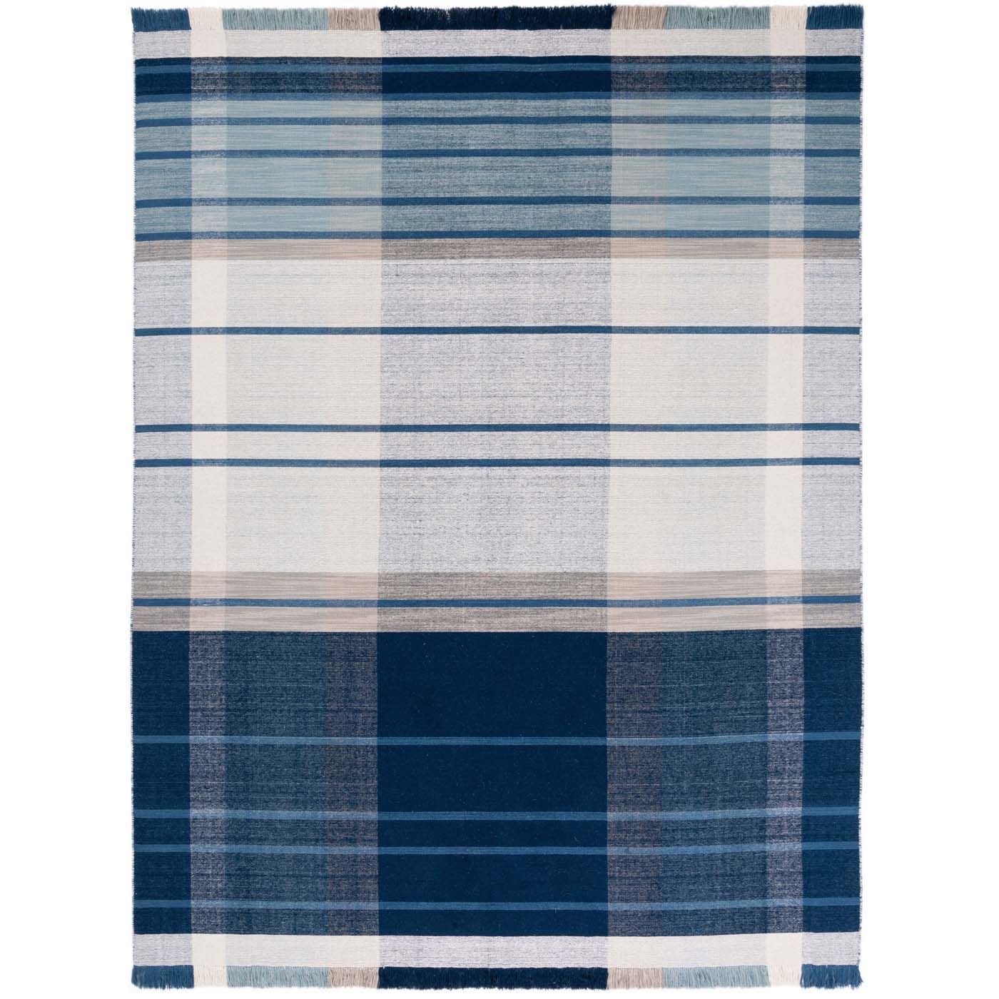 Safavieh Striped Kilim 707 Rug, STK707 - Blue / Beige